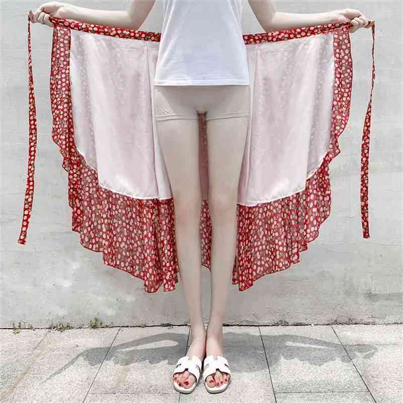 Summer Sexy Women Lace Up Skirts Fashion High Waist Ruffles Loose Slim Long Wrap Skirt Ladies Beach Clothing Female 210721, Photo color06
Summer Sexy Women Lace Up Skirts Fashion High Waist Ruffles Loose Slim Long Wrap Skirt Ladies Beach Clothing Female 210721, Photo color06