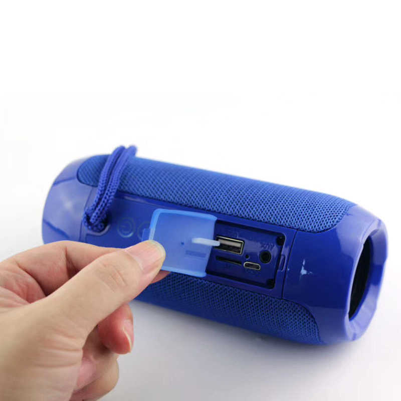 Tg117 Bluetooth Outdoor Speaker Waterproof Portable Wireless Column Loudspeaker Box Support Tf Card Fm Radio Aux Input Audio New Arrive Car