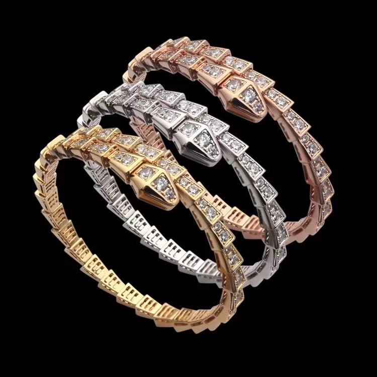 Love charm bracelet gold bangle cute couple spring silver rose channel Setting white full of diamonds womens ChirstmasValentine's Day Snake Bracelets jewelry
Love charm bracelet gold bangle cute couple spring silver rose channel Setting white full of diamonds womens ChirstmasValentine's Day Snake Bracelets jewelry