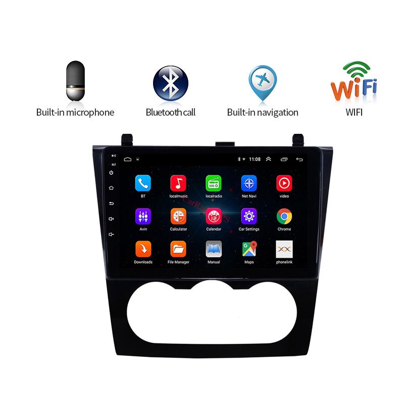 Car dvd Player for Nissan Teana ALTIMA 2008-2012 Manual A/C with GPS Navi WIFI FM USB 9 inch HD Touchscreen Android 10