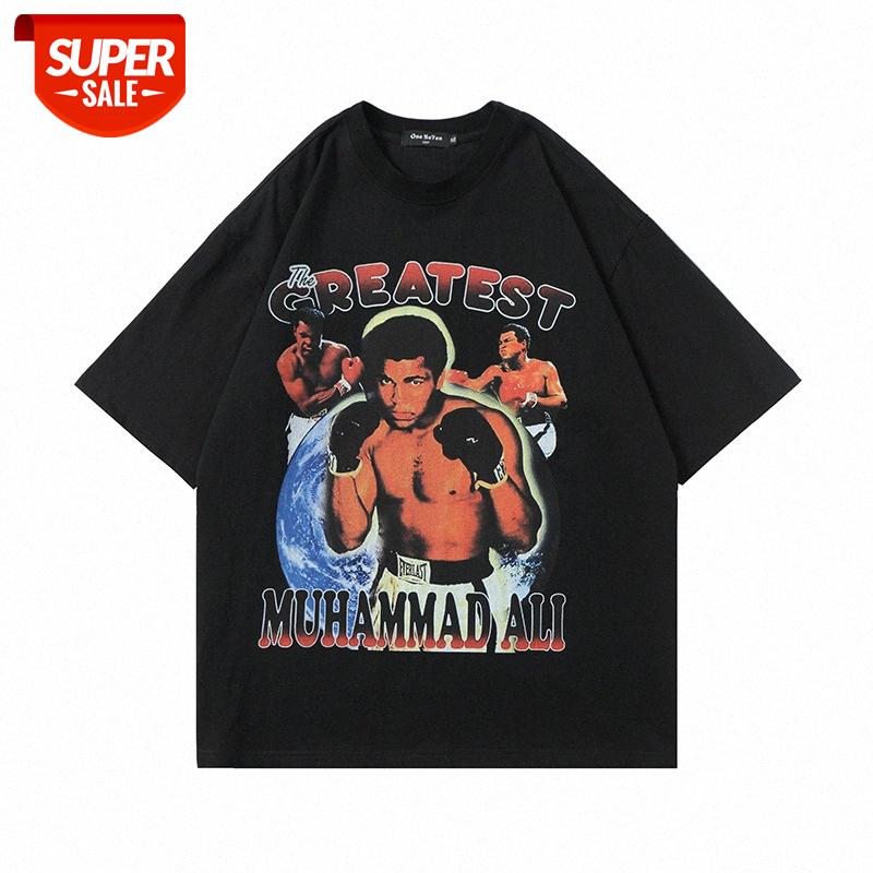 American character print short-sleeved t-shirt men's street flow loose round neck five-point sleeve #P53c, White;black 
American character print short-sleeved t-shirt men's street flow loose round neck five-point sleeve #P53c, White;black