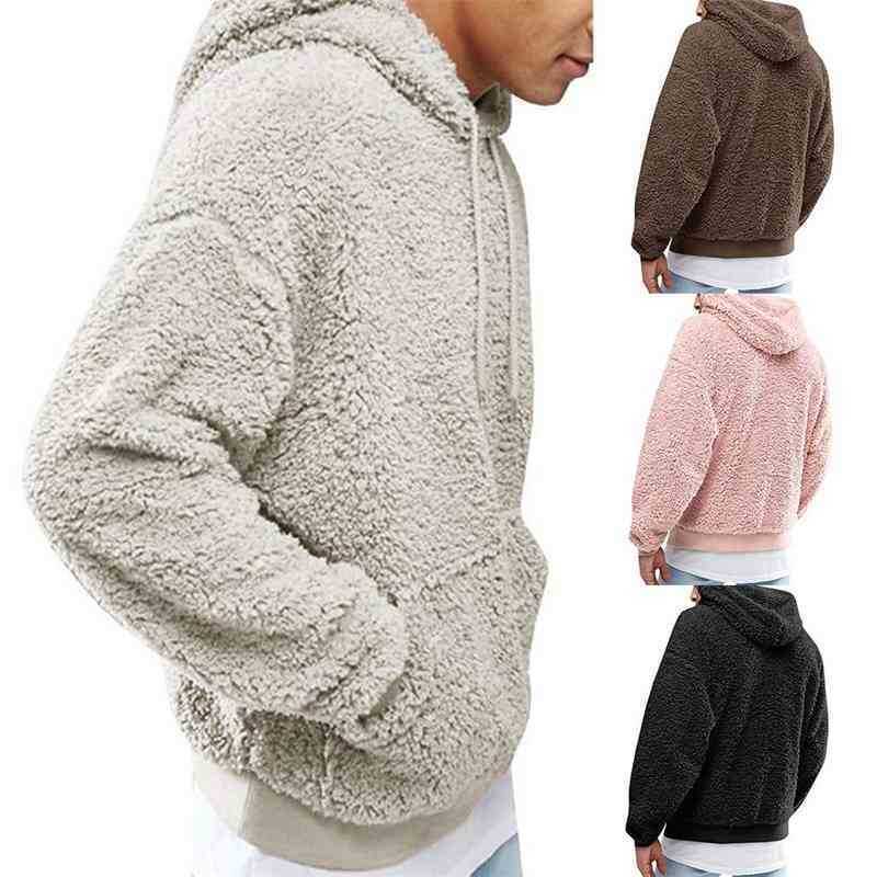 New Hoodies Jacket Autumn Winter Coat Solid Color Fashion Casual Men Drawstring Hooded Long Sleeve Pullover Hoodie, Coffee
New Hoodies Jacket Autumn Winter Coat Solid Color Fashion Casual Men Drawstring Hooded Long Sleeve Pullover Hoodie, Coffee