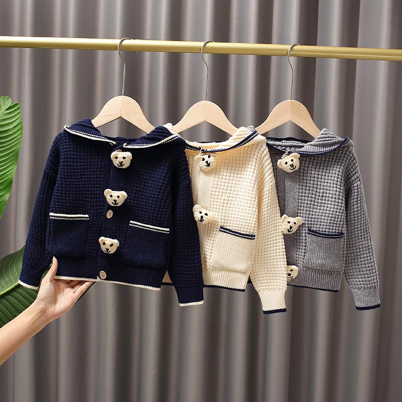 Jackets Kids Sweater Cardigan With Bear Cute Autumn Girls Coat Toddler Girl Winter Tops Children Clothes, Beige
Jackets Kids Sweater Cardigan With Bear Cute Autumn Girls Coat Toddler Girl Winter Tops Children Clothes, Beige