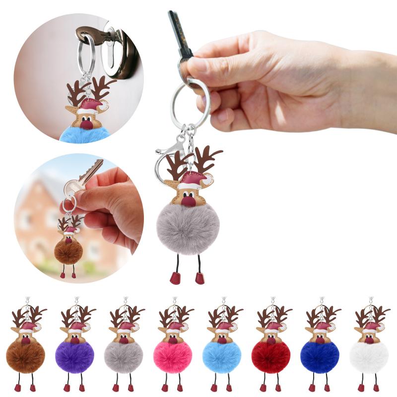 Christmas Decorations Elk Plush Pendant Cute And Soft Personalized Diy Cartoon Keychain Bag Car
Christmas Decorations Elk Plush Pendant Cute And Soft Personalized Diy Cartoon Keychain Bag Car