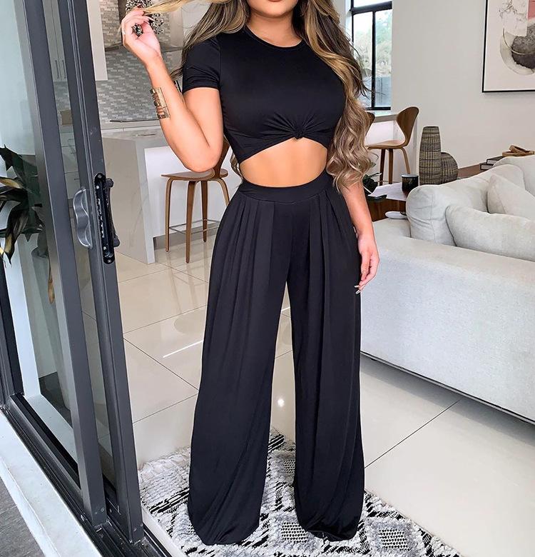 Women's Two Piece Pants 2021 Quality Jumpsuits Solid O-neck Short Sleeve Summer Casual Bodycon Rompers For Woman, White
Women's Two Piece Pants 2021 Quality Jumpsuits Solid O-neck Short Sleeve Summer Casual Bodycon Rompers For Woman, White