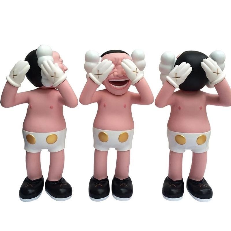 THE Originalfake K A W S Companion 30CM 0.8KG The YueMin Jun Laugh style for Original Box KAWS Action Figure model decorations toys gift
THE Originalfake K A W S Companion 30CM 0.8KG The YueMin Jun Laugh style for Original Box KAWS Action Figure model decorations toys gift