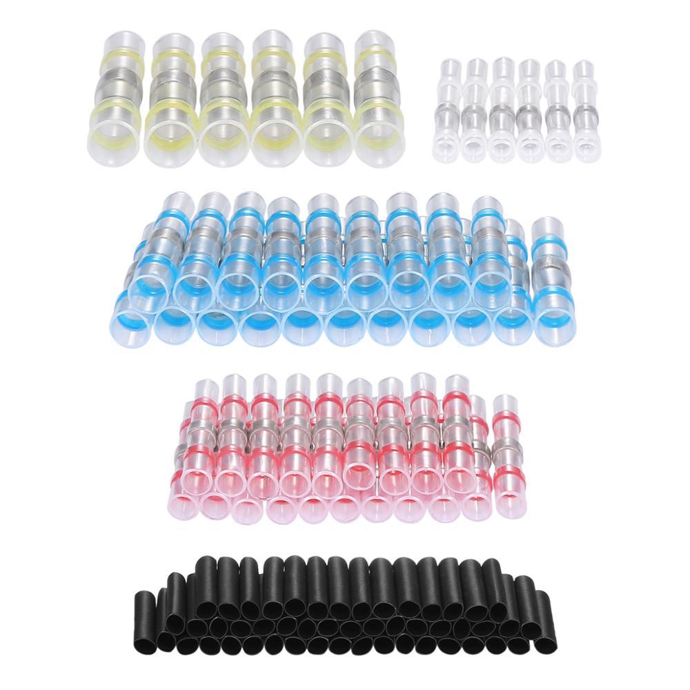 ORIGIN Seal 102pcs Connector Warm Dissipators Terminal Wire Encryption Electric Wire Isolated Solda Water Kit Connector