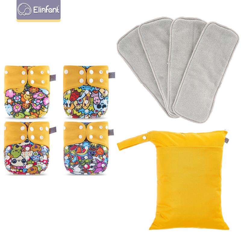 Cloth Diapers Elinfant Waterproof 1pcs Wet Bag 4pcs With Absorbents Baby Gray Mesh
Cloth Diapers Elinfant Waterproof 1pcs Wet Bag 4pcs With Absorbents Baby Gray Mesh