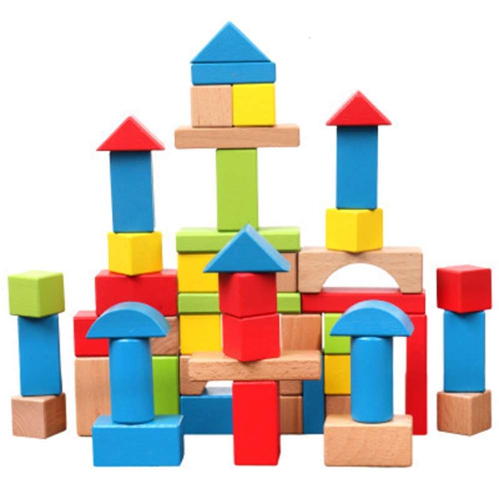 Assembled toys Beech color 50 pieces of large wooden building blocks 1-2-3-6-year-old puzzle baby toy box
Assembled toys Beech color 50 pieces of large wooden building blocks 1-2-3-6-year-old puzzle baby toy box