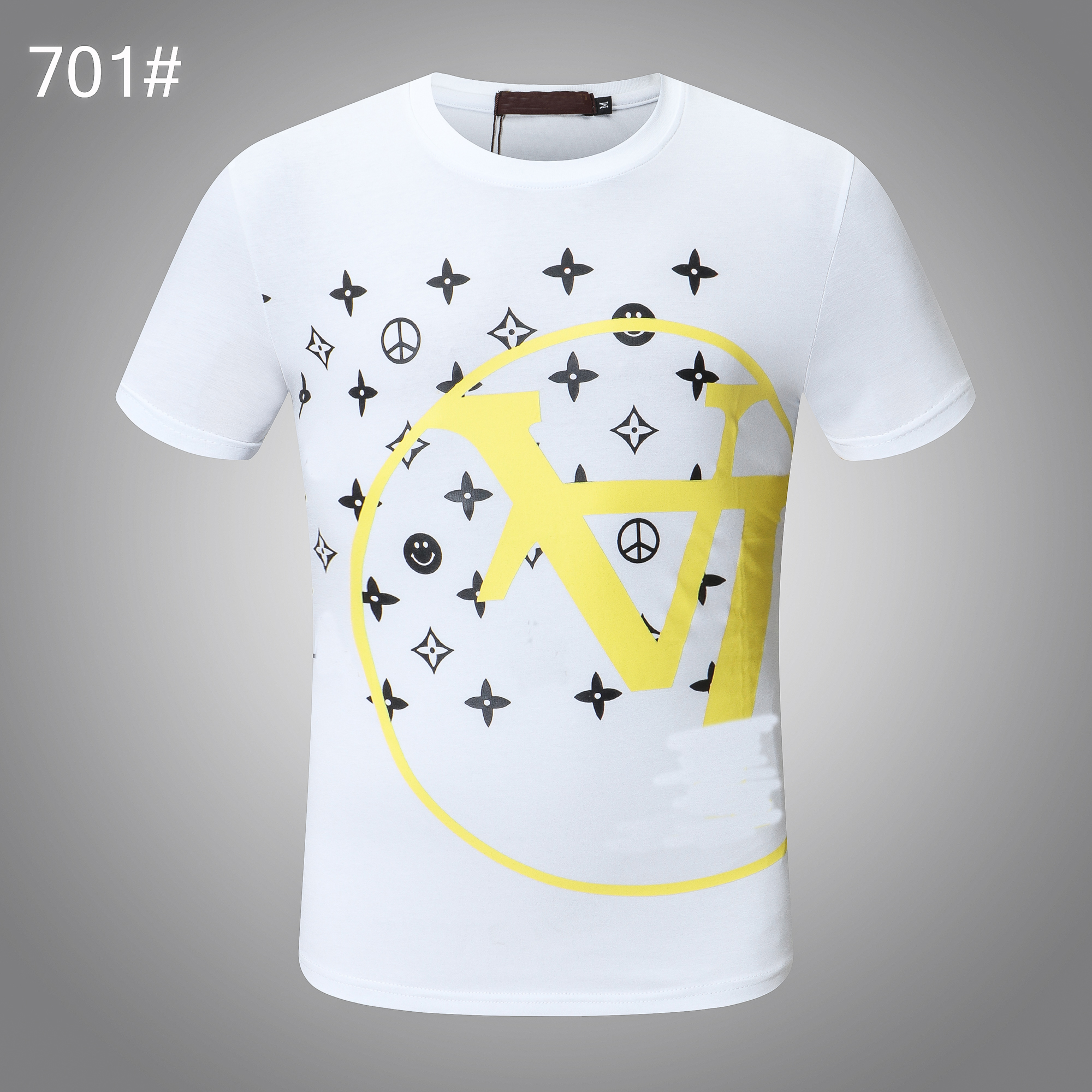 2021 Trendy clothing Luxury men's t-shirt Casual O-Neck Fashion Summer Brand Short Sleeve tee size M-XXXL shirt LV13, Silver
2021 Trendy clothing Luxury men's t-shirt Casual O-Neck Fashion Summer Brand Short Sleeve tee size M-XXXL shirt LV13, Silver