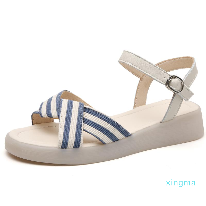 Sandals Calzado Mujer Verano 2021 Zapatos Buty Na Platformie Fashion Shoes Ladies