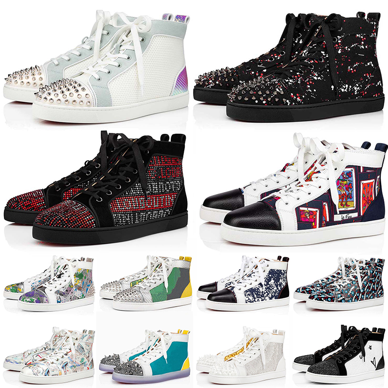 Luxury Designer Red Bottoms Sneakers Casual Shoes 2022 Top Selling Louboutins Mens Womens Studded Spikes All Black Designers Leather Suede Loafers Flat Trainers, Number.1
Luxury Designer Red Bottoms Sneakers Casual Shoes 2022 Top Selling Louboutins Mens Womens Studded Spikes All Black Designers Leather Suede Loafers Flat Trainers, Number.1