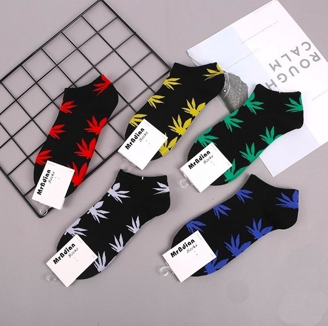 Women breathable Low Mens Cut Ankle Light Socks Sock with Print of Leaves Unisex Free Size Cotton Skateboard Maple leaf LHOZ, Black
Women breathable Low Mens Cut Ankle Light Socks Sock with Print of Leaves Unisex Free Size Cotton Skateboard Maple leaf LHOZ, Black