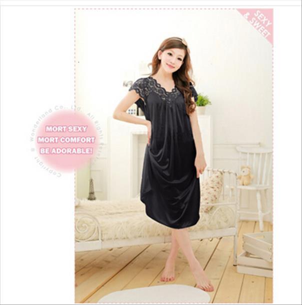 white lace nightdress womens sleepwears girls plus size large nightgowny02 1, Black;red
white lace nightdress womens sleepwears girls plus size large nightgowny02 1, Black;red