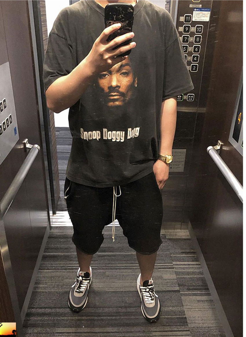 Snopp Dogg T-Shirt Men Women Oversized T Shirt streetwear big avatar drop 210420