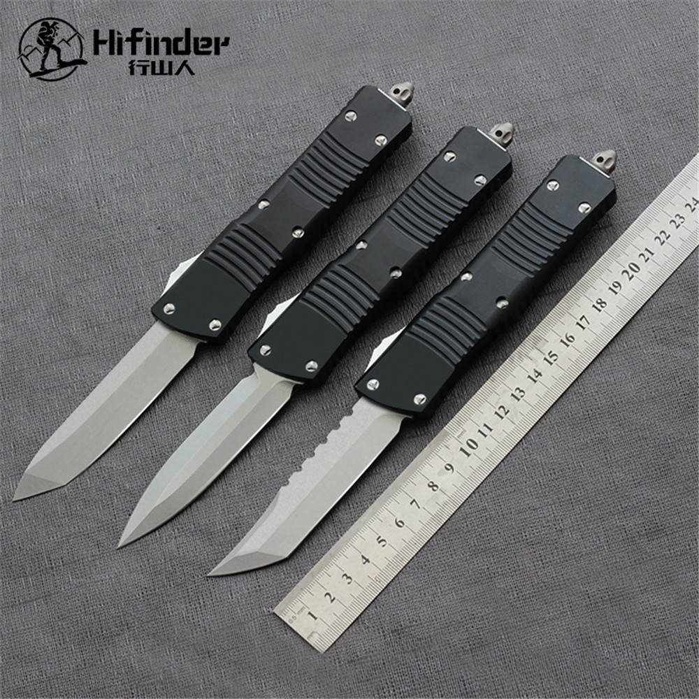Hifinder Utility knife Made D2 blade Aluminum handle Survival EDC camping hunting outdoor kitchen Tool Key
Hifinder Utility knife Made D2 blade Aluminum handle Survival EDC camping hunting outdoor kitchen Tool Key