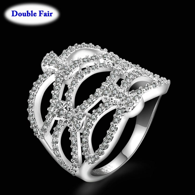 Wedding Rings Top Quality Luxury Bow Crystal Silver Color Fashion Cubic Zirconia Party Jewelry For Women Gift DWR705, Slivery;golden
Wedding Rings Top Quality Luxury Bow Crystal Silver Color Fashion Cubic Zirconia Party Jewelry For Women Gift DWR705, Slivery;golden