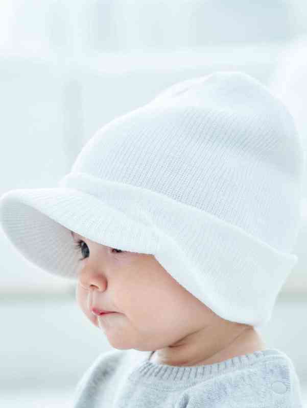 Baby Minimalist Solid Hat SHE01