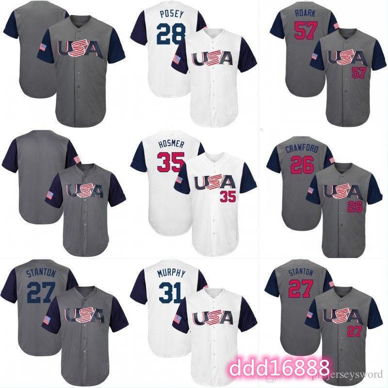 2021 USA World Baseball Classic Jerseys WBC Jersey Buster28Posey Adam Jones Matt Carpenter Giancarlo Stanton Michael Fulmer Paul Goldschmidt, Blue;black
2021 USA World Baseball Classic Jerseys WBC Jersey Buster28Posey Adam Jones Matt Carpenter Giancarlo Stanton Michael Fulmer Paul Goldschmidt, Blue;black