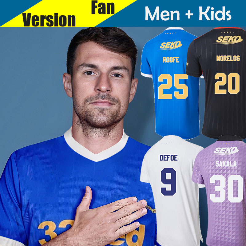RAMSEY Rangers 150th Anniversary Soccer Jerseys Glasgow 2021 2022 New Fourth White Away Black Third Purple Men & Kids Kit Set Football Shirt ROOFE DEFOE KENT MORELOS, 3rd
RAMSEY Rangers 150th Anniversary Soccer Jerseys Glasgow 2021 2022 New Fourth White Away Black Third Purple Men & Kids Kit Set Football Shirt ROOFE DEFOE KENT MORELOS, 3rd
