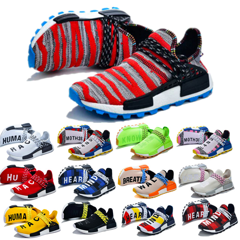 NMD Pharrell Williams Human Race Running Shoes Scarlet Grey Solar Pack Mother BBC Black Yellow Mens Womens trainers Multi-Color Pale Nude Ne
NMD Pharrell Williams Human Race Running Shoes Scarlet Grey Solar Pack Mother BBC Black Yellow Mens Womens trainers Multi-Color Pale Nude Ne