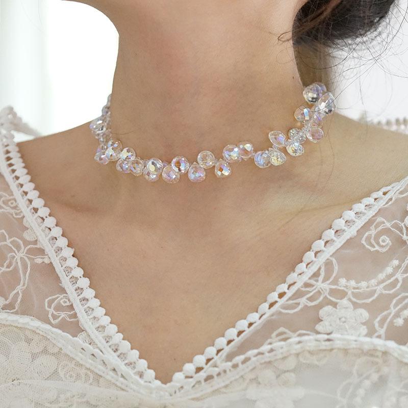 Chokers Bling Crystal Rhinestone Chain Necklace Anklet For Women Girls Adjustable Choker Wedding Party Jewelry
Chokers Bling Crystal Rhinestone Chain Necklace Anklet For Women Girls Adjustable Choker Wedding Party Jewelry