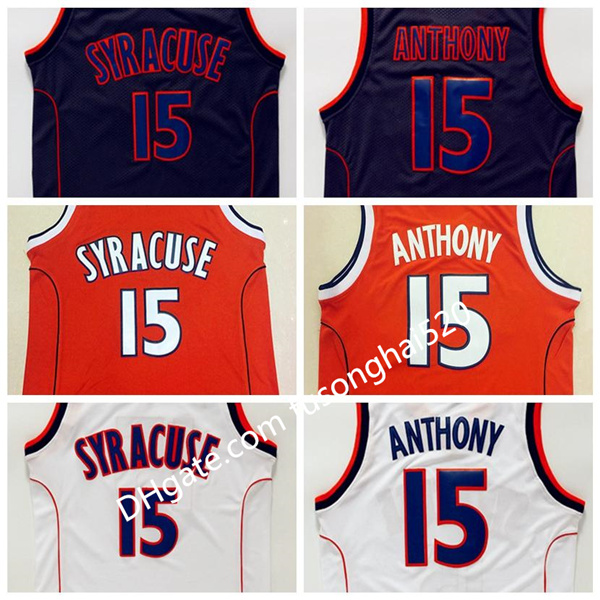 Best Quality Syracuse College NCAA Jersey #15 Carmelo Anthony Jersey Black White Mens Carmelo Anthony College Basketball Jerseys Stitched Fa, Black;red
Best Quality Syracuse College NCAA Jersey #15 Carmelo Anthony Jersey Black White Mens Carmelo Anthony College Basketball Jerseys Stitched Fa, Black;red