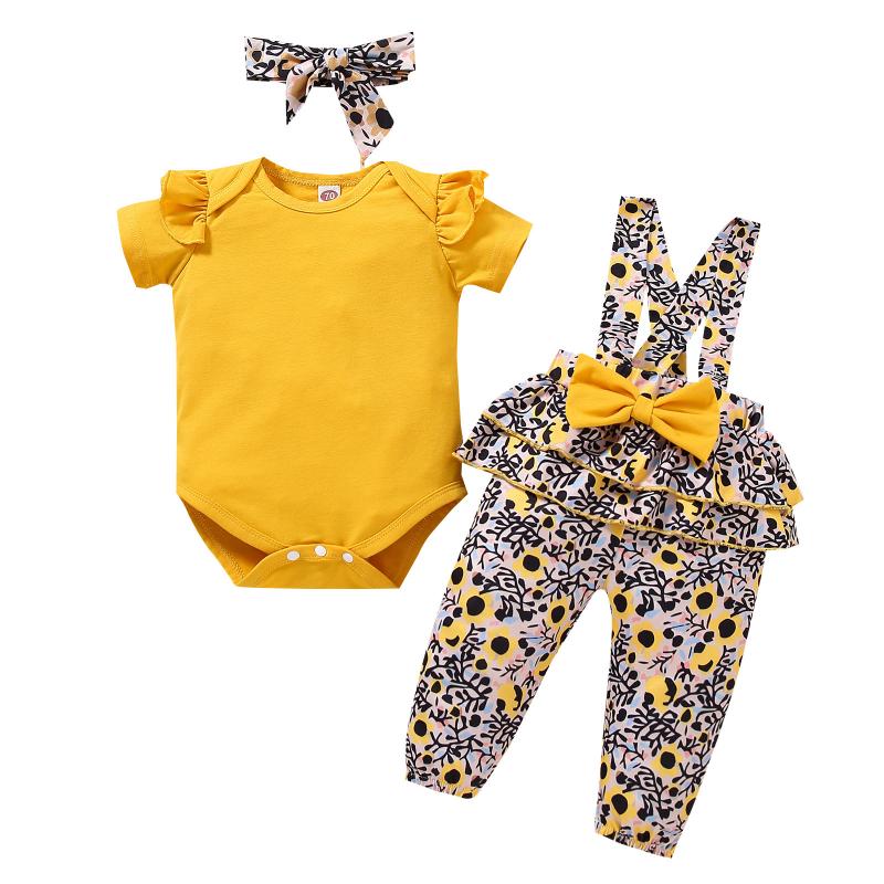 Clothing Sets Baby Romper Outfits Suspender Bodysuit+Floral Girl Toddler Solid Set Pants Print Girls Outfits&Set, White
Clothing Sets Baby Romper Outfits Suspender Bodysuit+Floral Girl Toddler Solid Set Pants Print Girls Outfits&Set, White