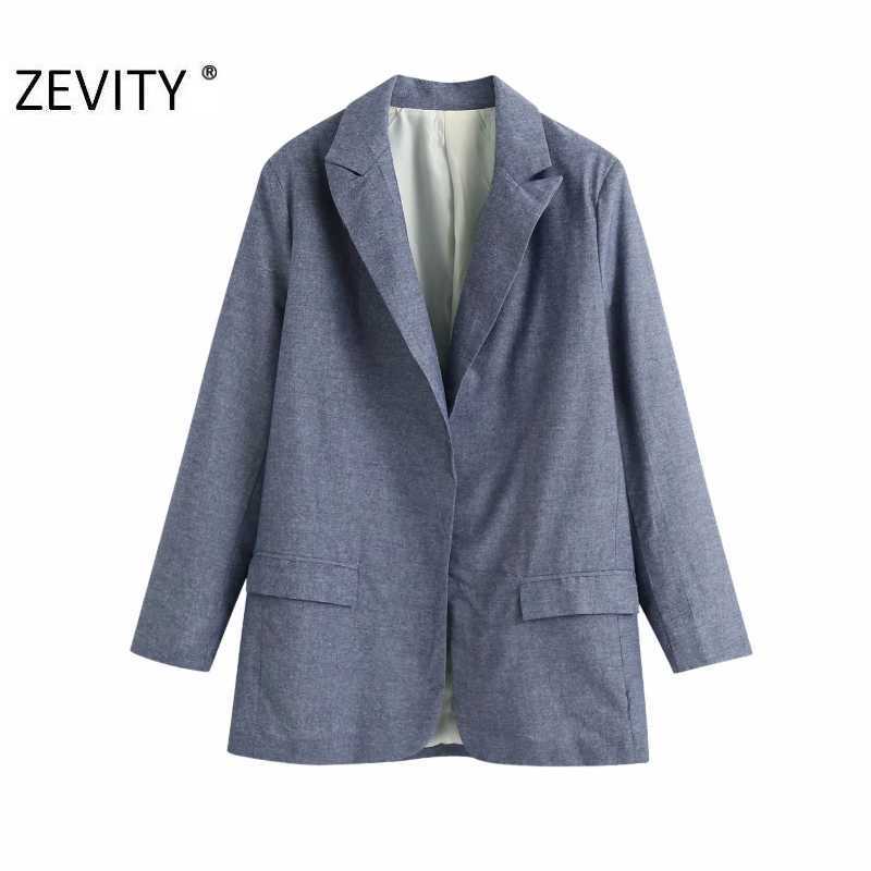 Zevity Women Chic Open Stitch Business Leisure Blazer Coat Office Ladies Long Sleeve Casual Split Outwear Suit Tops CT598 210603, Bb ct598
Zevity Women Chic Open Stitch Business Leisure Blazer Coat Office Ladies Long Sleeve Casual Split Outwear Suit Tops CT598 210603, Bb ct598