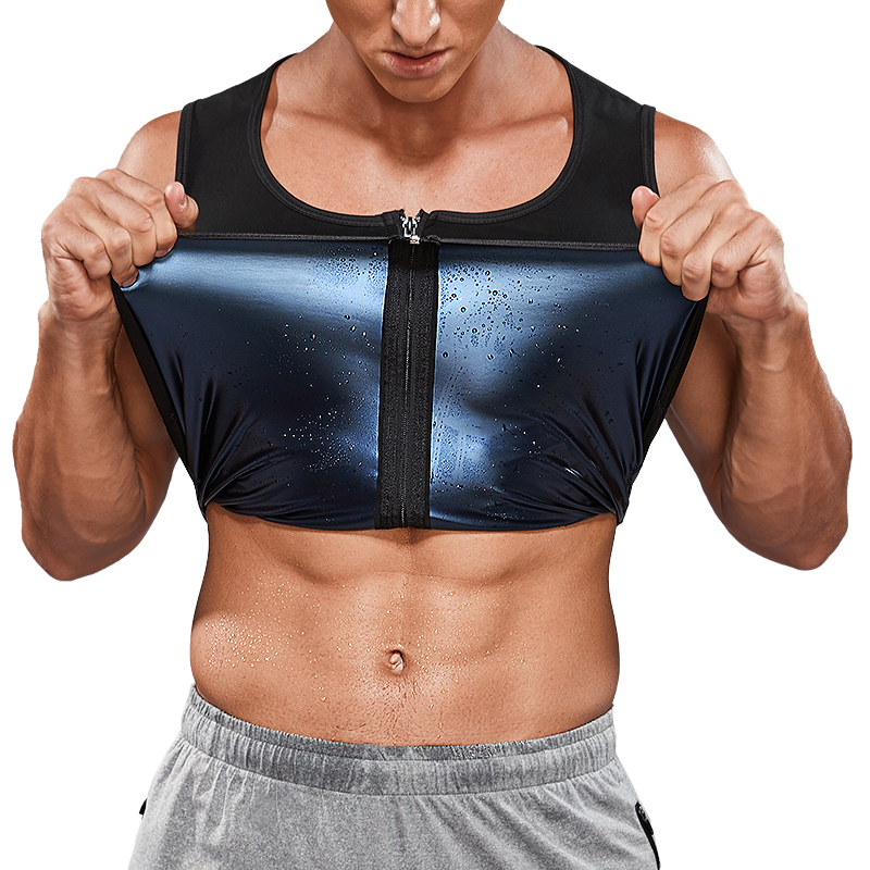 Men Body Shaper Waist Trainer Sauna Vest Sweat Slimming Polymer Zipper Tank Top Premium Men' Shapers Workout Shirt
Men Body Shaper Waist Trainer Sauna Vest Sweat Slimming Polymer Zipper Tank Top Premium Men' Shapers Workout Shirt