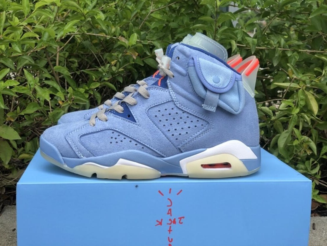 Shoes Authentic Travis Scott 6 Cactus Jack Houston Oilers Light Blue 6S Suede 3M Reflective Men Women Outdoor Sports Sneakers, Bubble wrap packaging
Shoes Authentic Travis Scott 6 Cactus Jack Houston Oilers Light Blue 6S Suede 3M Reflective Men Women Outdoor Sports Sneakers, Bubble wrap packaging