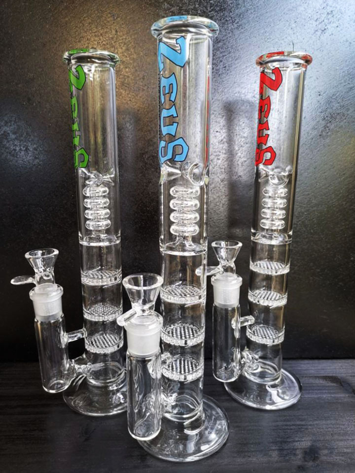 Colorful Straight Tube Glass Bong Triple Layer Comb Perc Hookah Percolator Water Pipes Ice Catcher Heady Oil Dab Rig Tonado dhpingshop
Colorful Straight Tube Glass Bong Triple Layer Comb Perc Hookah Percolator Water Pipes Ice Catcher Heady Oil Dab Rig Tonado dhpingshop