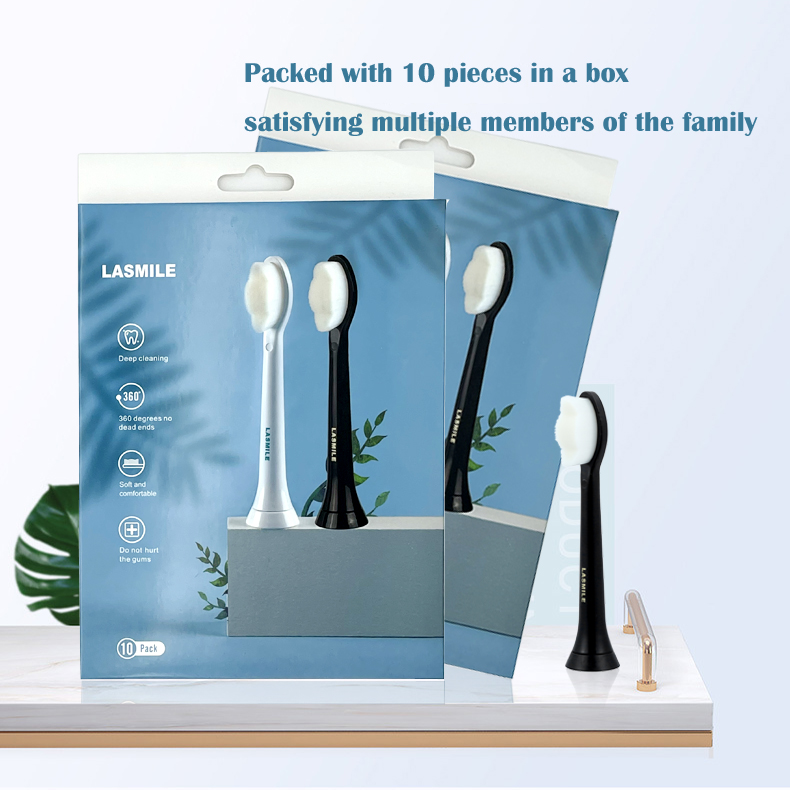 Replacement Brush Heads Automatic Electric Sonic Toothbrush Deep Cleaning 10 Packs White / Black Compatible with All Philips Sonicare for Sensitive Teeth
Replacement Brush Heads Automatic Electric Sonic Toothbrush Deep Cleaning 10 Packs White / Black Compatible with All Philips Sonicare for Sensitive Teeth
