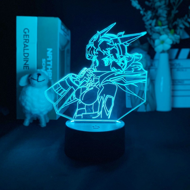 Anime LED Night Light Sensor Symphogear Hibiki Tachibana 3D Neon Desk Lamp Atmosphere Decoration Kids Gift Nightlight Bluetooth Base
Anime LED Night Light Sensor Symphogear Hibiki Tachibana 3D Neon Desk Lamp Atmosphere Decoration Kids Gift Nightlight Bluetooth Base