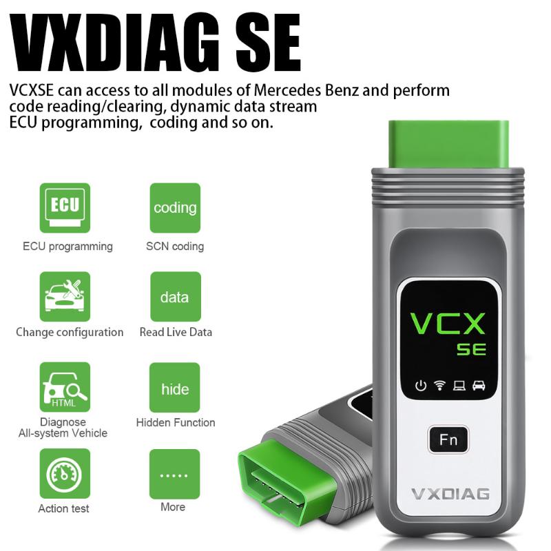 Code Readers & Scan Tools 2022.6/9 VXDIAG VCX SE For All Syatems Obd2 Scanner Offline Coding Star Diagnosis C6 Support DONET
Code Readers & Scan Tools 2022.6/9 VXDIAG VCX SE For All Syatems Obd2 Scanner Offline Coding Star Diagnosis C6 Support DONET