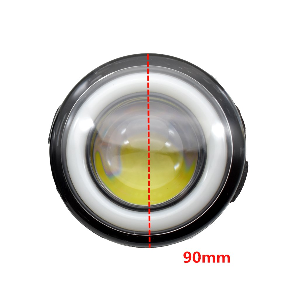 for Nissan NV200 2010-2015 fog light LED DRL Styling Lens Angel Eye Car Accessories headlights high quality