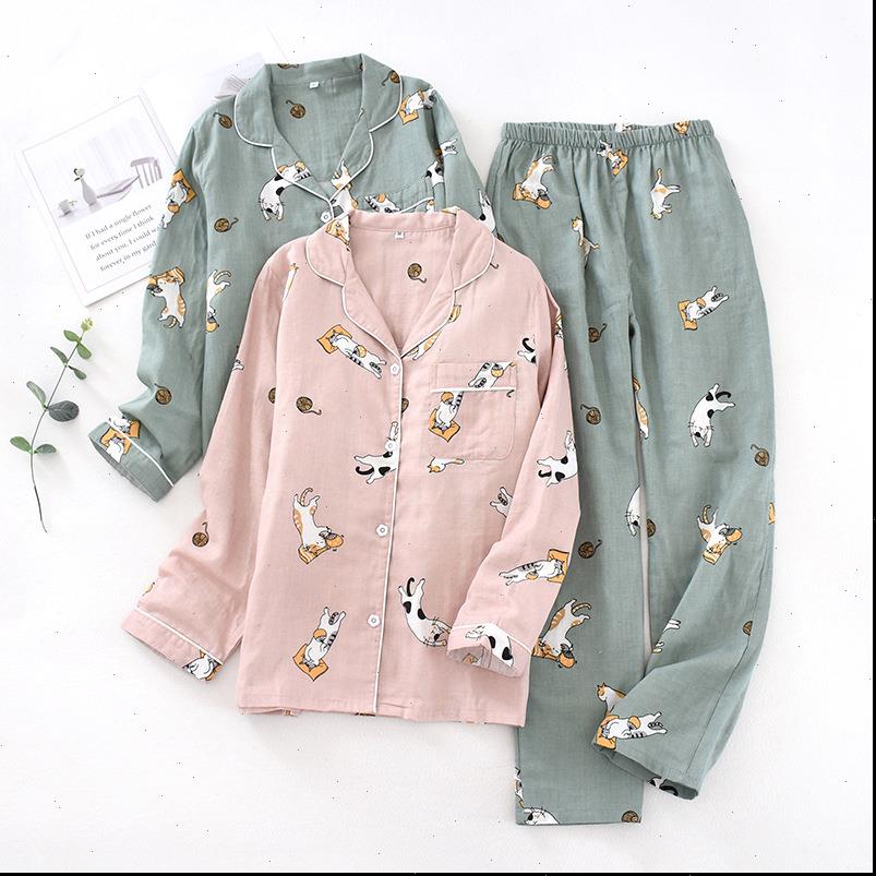autumn cotton gauze long sleeves women sleepwear pajamas cartoon printing pijama thin home wear 2 piece loungewear couple pj set, Black;red
autumn cotton gauze long sleeves women sleepwear pajamas cartoon printing pijama thin home wear 2 piece loungewear couple pj set, Black;red