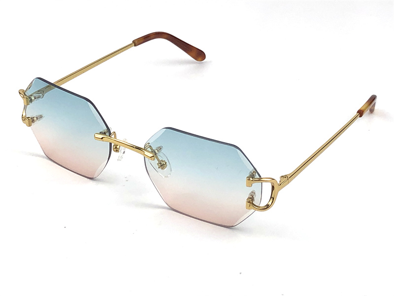Sunglasses new retro Piccadilly irregular crystal cut lens eyewear 0118 frameless fashion avant-garde design uv400 light-colored decorative glasses
Sunglasses new retro Piccadilly irregular crystal cut lens eyewear 0118 frameless fashion avant-garde design uv400 light-colored decorative glasses