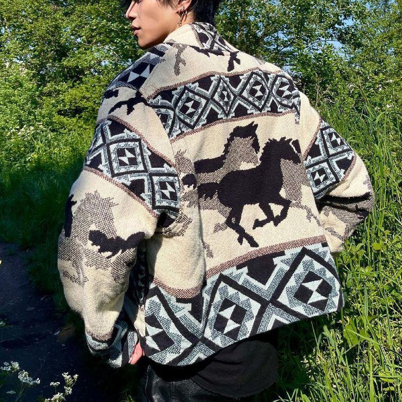 Men's Jackets Men Jacket Spring Autumn 2022 Fashion Top Trend Print Long Sleeve Zipper Cardigan Outerwear & Coats Plus Size, Black;brown
Men's Jackets Men Jacket Spring Autumn 2022 Fashion Top Trend Print Long Sleeve Zipper Cardigan Outerwear & Coats Plus Size, Black;brown