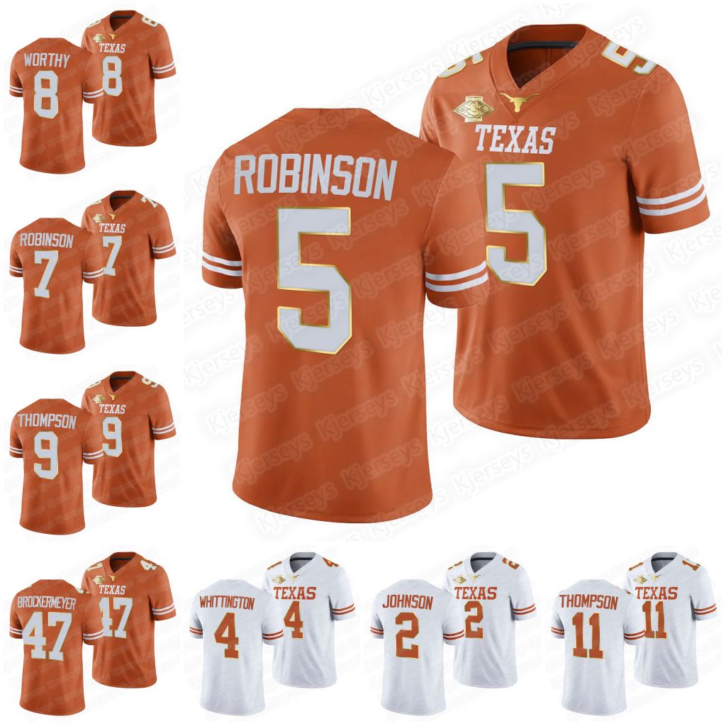 5 Bijan Robinson Texas Longhorns Jersey Xavier Worthy Whittington Keilan Robinson Demarvion Overshown Luke Brockermeyer 2021 Red River Showdown Football Jerseys, Men s-xxxl 
5 Bijan Robinson Texas Longhorns Jersey Xavier Worthy Whittington Keilan Robinson Demarvion Overshown Luke Brockermeyer 2021 Red River Showdown Football Jerseys, Men s-xxxl