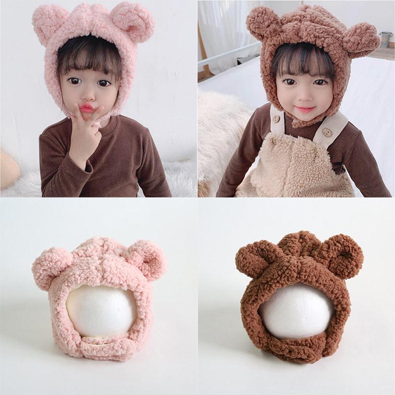 Beanies Children's Woolen Cap Baby Autumn Winter Warm Hat Bear Ear Knitted Boys Girls Kids Plush Velvet Wool
Beanies Children's Woolen Cap Baby Autumn Winter Warm Hat Bear Ear Knitted Boys Girls Kids Plush Velvet Wool