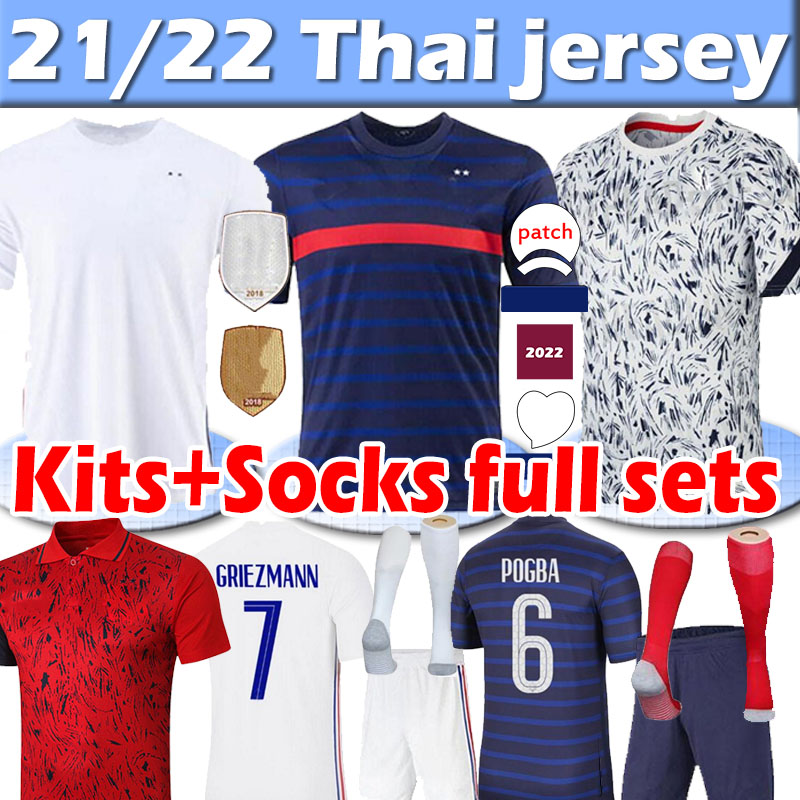 men kids Kit+socks full sets FRaNCe soccer jersey BENZEMA MBAPPE GRIEZMANN French Euro 2020 cup jerseys KANTE POGBA GIROUD Hommes enfants women Maillot de foot polo, 2021 home
men kids Kit+socks full sets FRaNCe soccer jersey BENZEMA MBAPPE GRIEZMANN French Euro 2020 cup jerseys KANTE POGBA GIROUD Hommes enfants women Maillot de foot polo, 2021 home