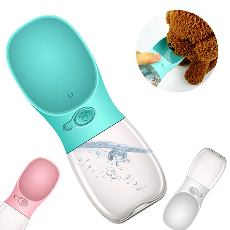 Pet Water Bottle Dog Cat Portable Travel Cups Outdoor Feeder Water Drinking Bowl 350/550ML Small Large Dogs Pet Products