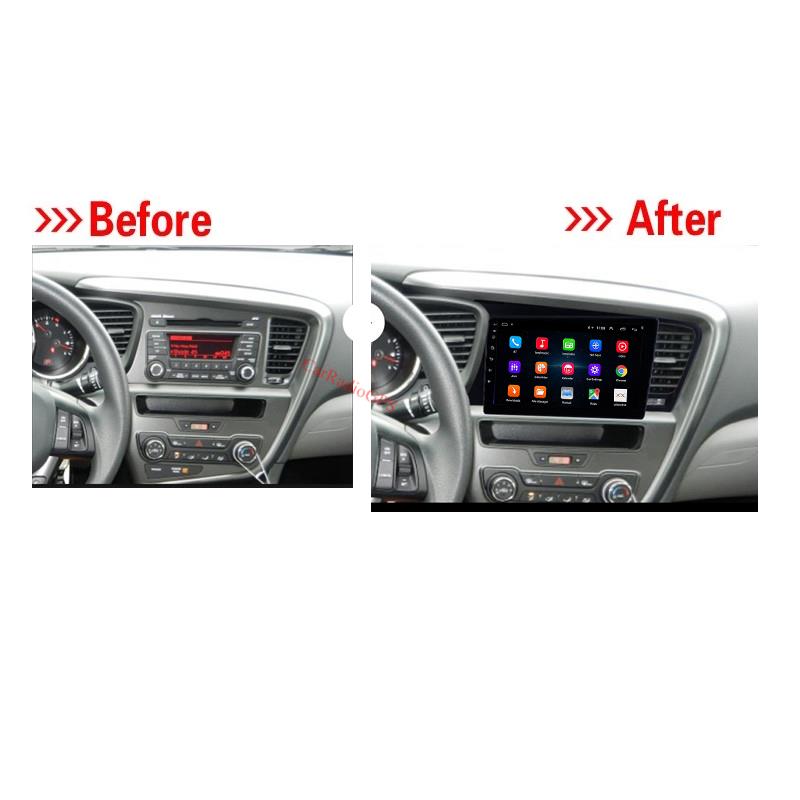 GPS Navigation car dvd radio Player for Kia k5 LHD 2011-2014 with Steering Wheel Control 9 inch Android 10 HD touchscreen