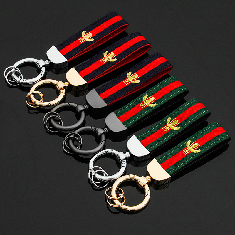 Fashion Trend Little Bee Nylon Webbing Car Key Chain Is Suitable for Bmw, Mercedes Benz, Audi and Volkswagen Pendant, Slivery;golden
Fashion Trend Little Bee Nylon Webbing Car Key Chain Is Suitable for Bmw, Mercedes Benz, Audi and Volkswagen Pendant, Slivery;golden