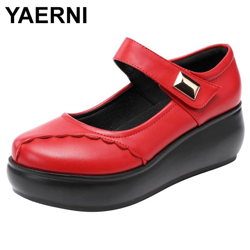 Dress Shoes YAERNI Womens Straps PU Leather Wedge Heels Shallow Round Toe Pumps Daily Court, Red
Dress Shoes YAERNI Womens Straps PU Leather Wedge Heels Shallow Round Toe Pumps Daily Court, Red
