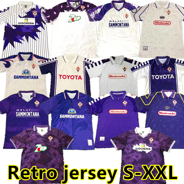 1998/1999 Retro Edition Florence Soccer Jersey 91 92 93 94 95 96 97 98 99 00 Florence # 9 BATISTUTA # 10 RUI COSTA 1999 2000 Retro Soccer Shirt Football Shirt, 94/95 home
1998/1999 Retro Edition Florence Soccer Jersey 91 92 93 94 95 96 97 98 99 00 Florence # 9 BATISTUTA # 10 RUI COSTA 1999 2000 Retro Soccer Shirt Football Shirt, 94/95 home