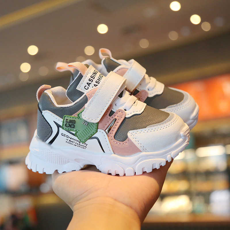CAPSELLA KIDS Sport Shoes 1 2 3 4 5 6 Years Girls Boys Sneakers Baby Running Shoes Children Soft Bottom Breathable Outdoor Shoes Y0809