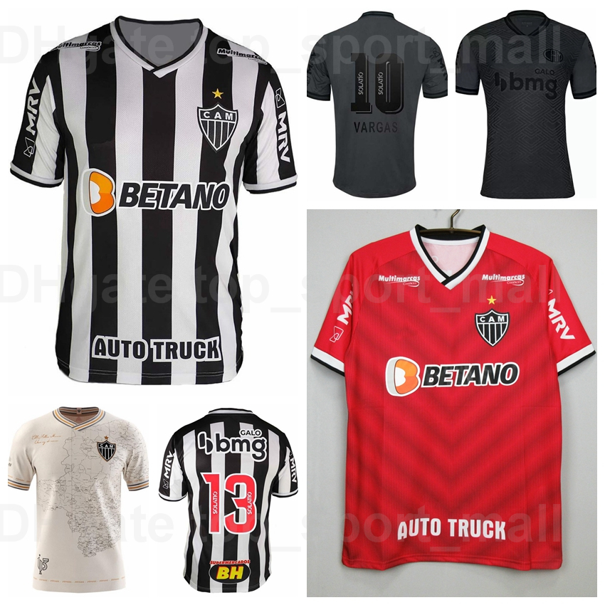 2021 2022 Soccer Atletico Mineiro Jerseys 17 SAVARINO 15 ZARACHO 26 FERNANDEZ 23 NATHAN 37 TCHE 8 JAIR 40 DA SILVA 22 EVERSON Black Grey Red Beige Football Shirt Kits
2021 2022 Soccer Atletico Mineiro Jerseys 17 SAVARINO 15 ZARACHO 26 FERNANDEZ 23 NATHAN 37 TCHE 8 JAIR 40 DA SILVA 22 EVERSON Black Grey Red Beige Football Shirt Kits
