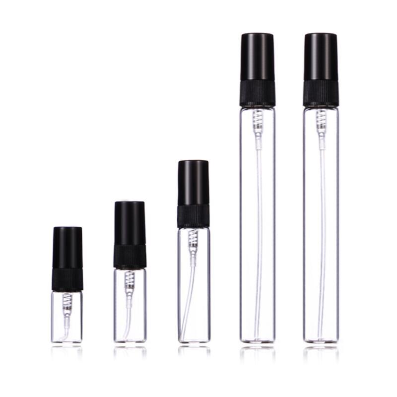 NEW 5ml Mini portable transparent spray bottle Separate Small perfume bottle travel sample bottle free ship 10pcs
